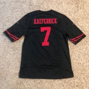 Colin Kaepernick NFL 49ers alt black jersey